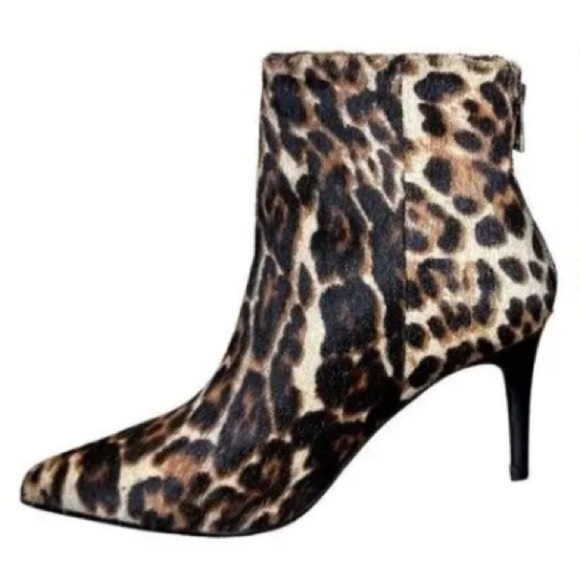 Zadig & Voltaire Animal Print Heeled Boots Pony-style calfskin boots - Picture 2 of 3